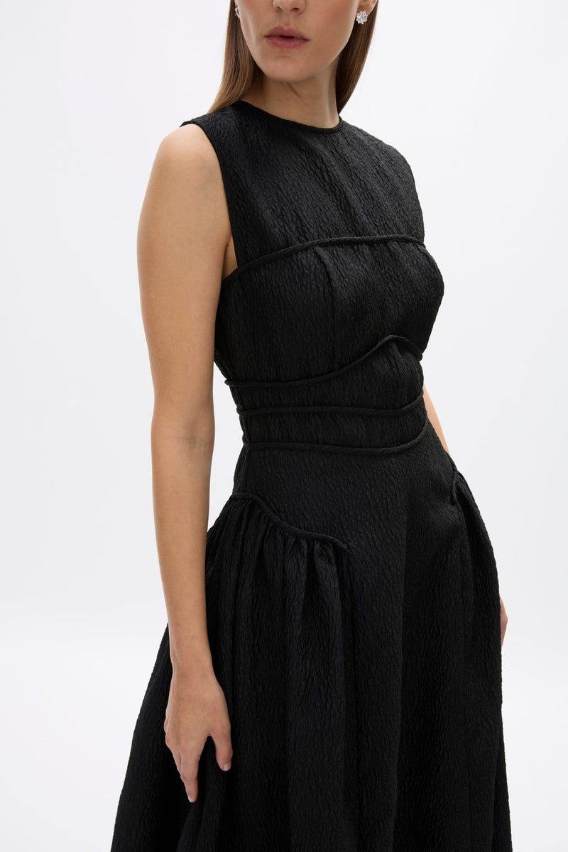 SOPHIA DRESS - BLACK