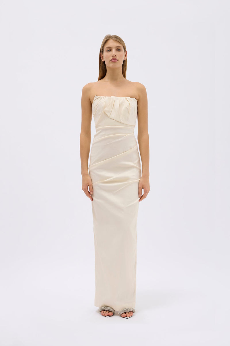 SIENNA STRAPLESS GOWN