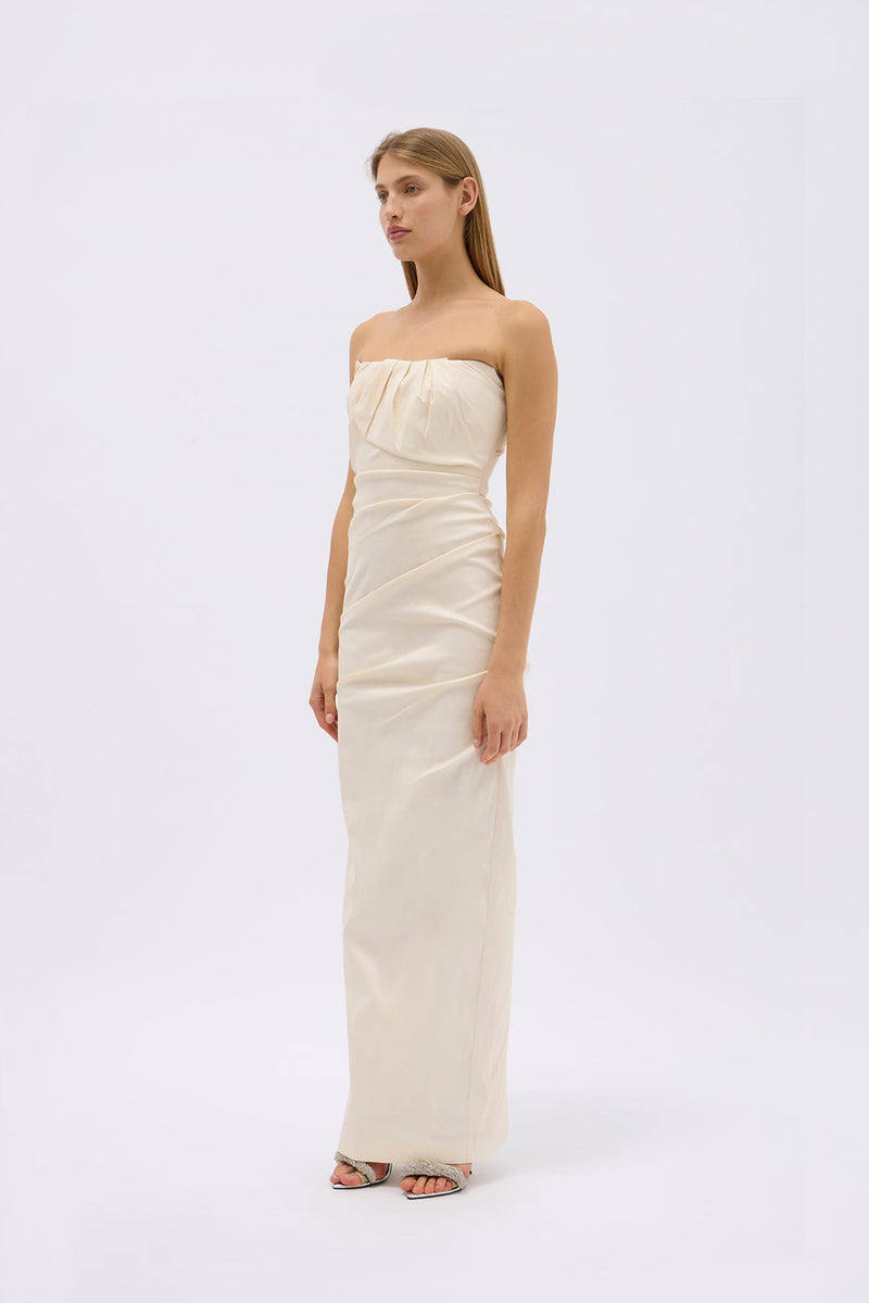 SIENNA STRAPLESS GOWN