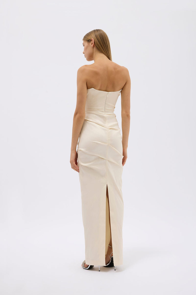 SIENNA STRAPLESS GOWN