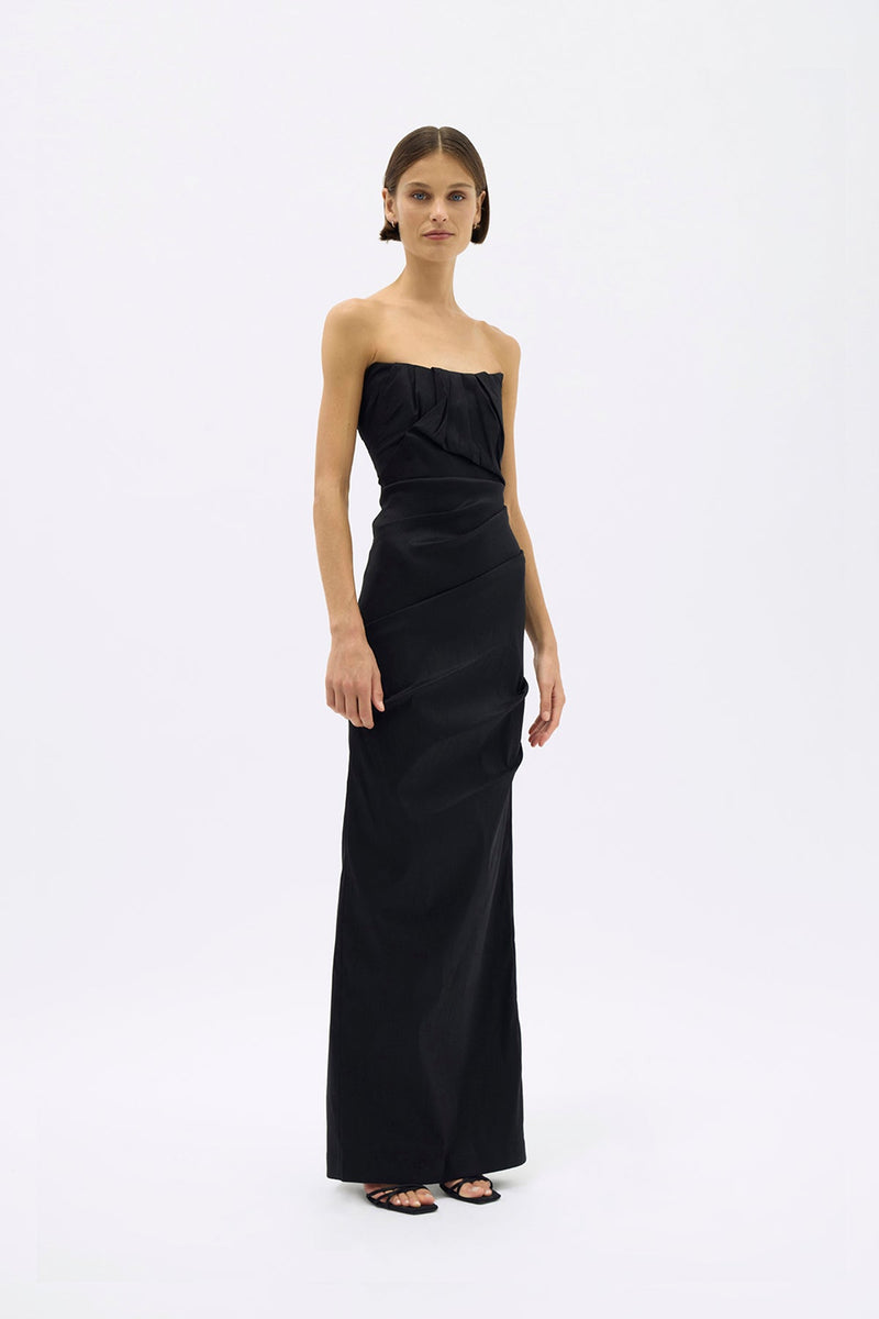 SIENNA STRAPLESS GOWN