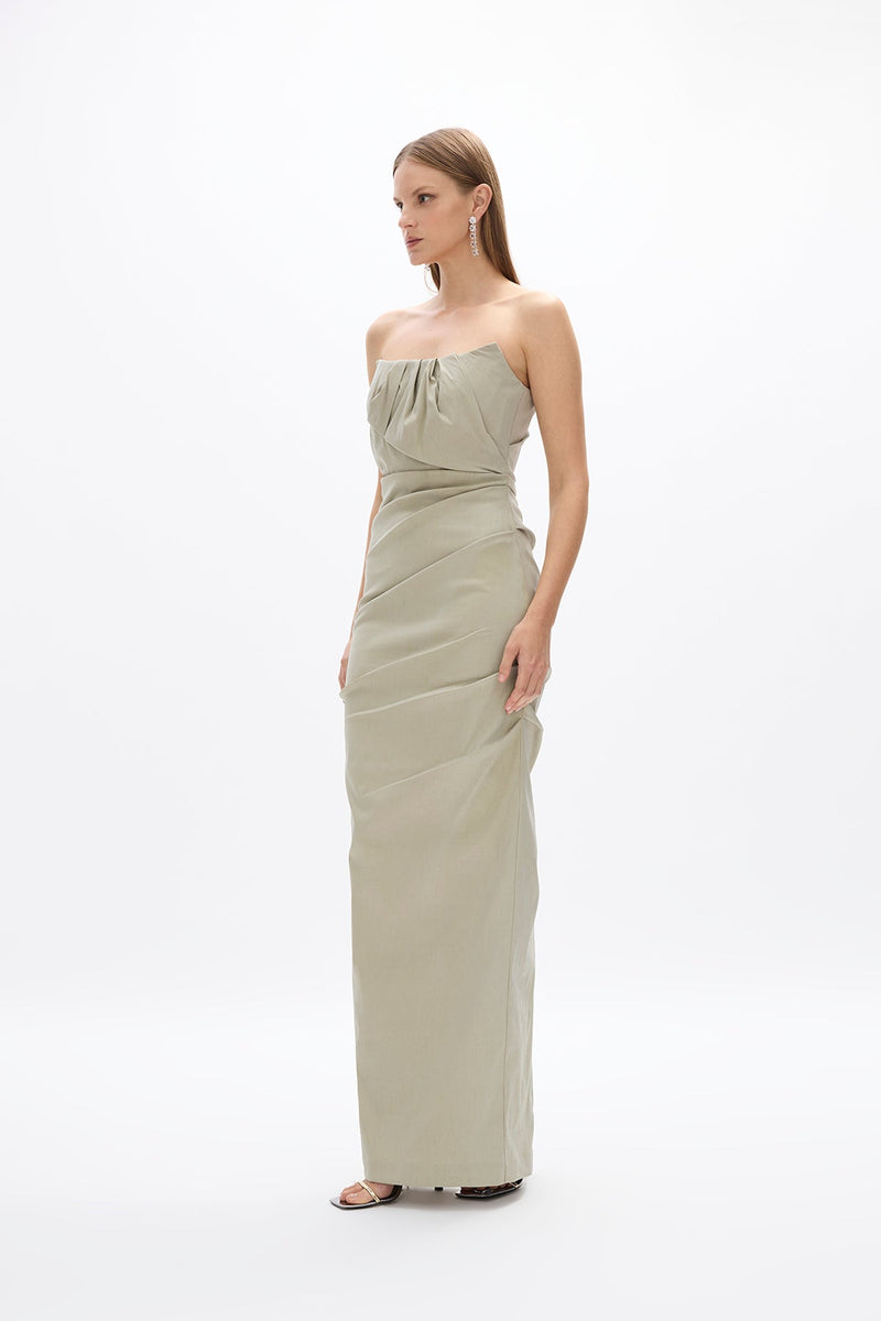 SIENNA STRAPLESS GOWN